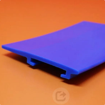 C5型超高分子量聚乙烯护栏（蓝色UHMWPE C型导轨）